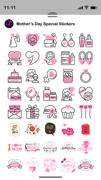 Screenshot #2 pour Mother's Day Special Stickers