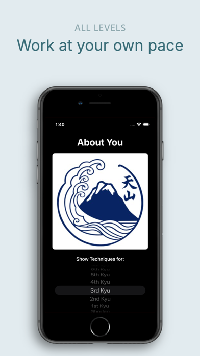 Tenzan Aikido iPhone screenshot 1 - Sports app