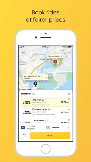 TADA – Ride Hailing screenshot 3