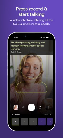 Zesta.ai – AI Script & Video iPhone screenshot