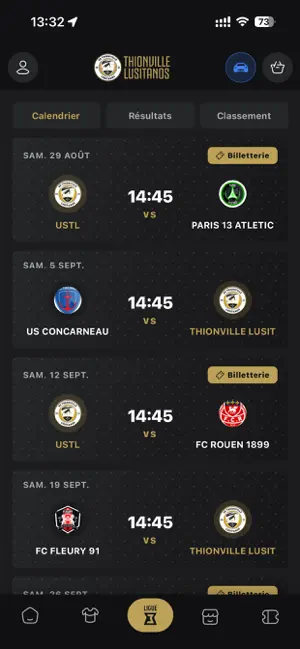 US THIONVILLE LUSITANOS screenshot 3