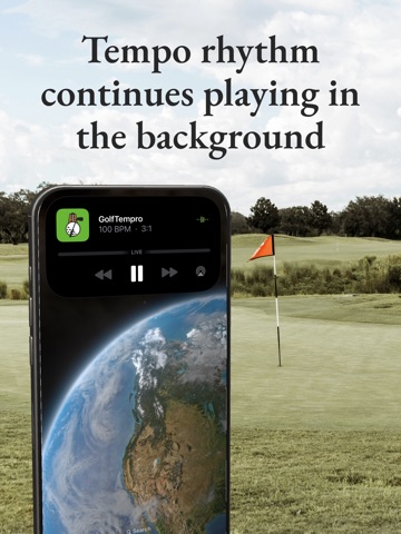 Golf Tempro | Swing Tempo iPad screenshot
