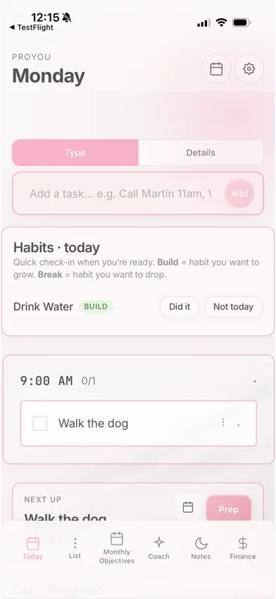 ProYou screenshot 1