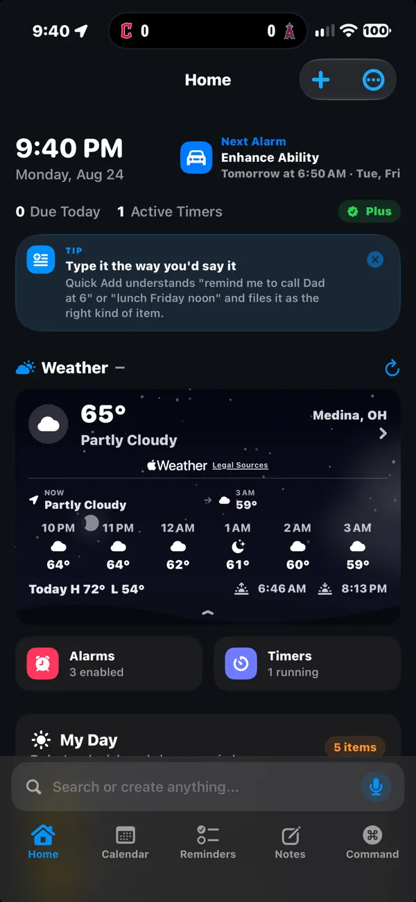 Screenshot #1 pour Sebastian - Daily Assistant
