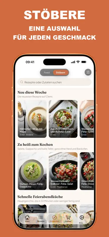 Clemi: Rezepte & Wochenplan screenshot 5 of 7