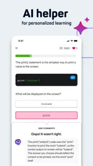 sololearn: ai & code learning iphone screenshot 3