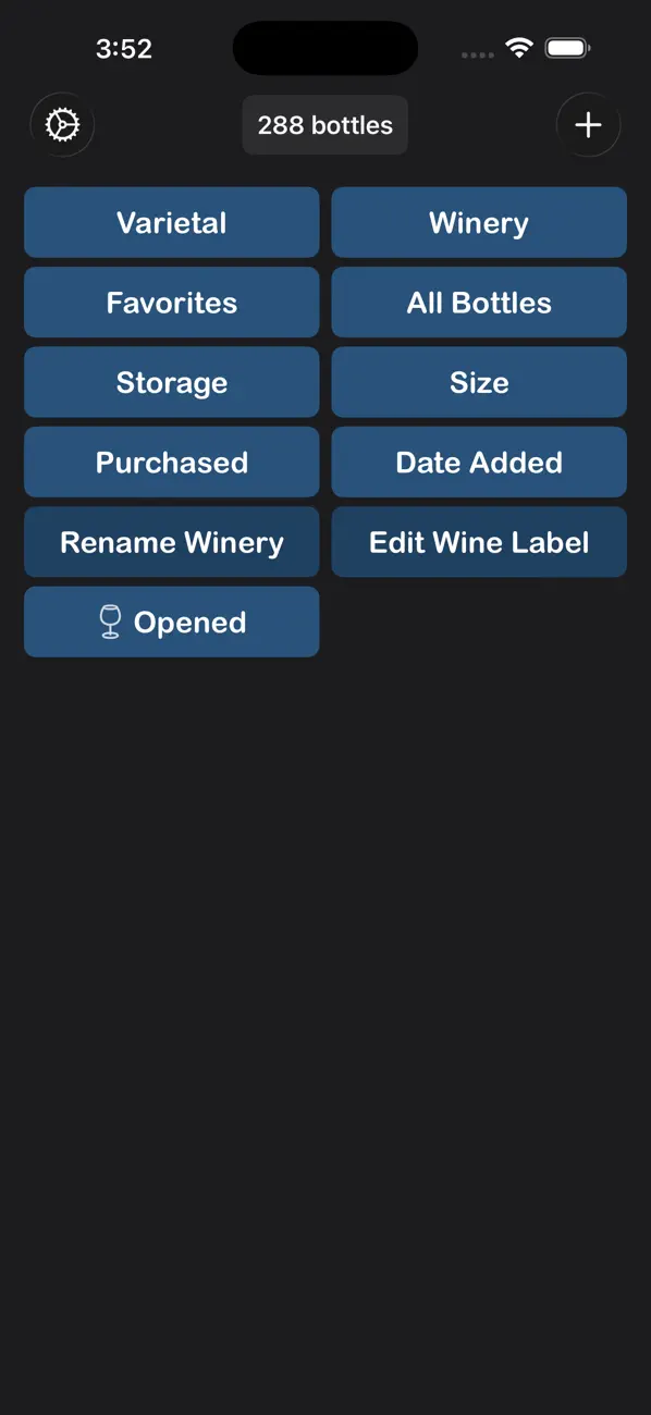 Screenshot #1 pour Bottles - Wine Cellar Manager