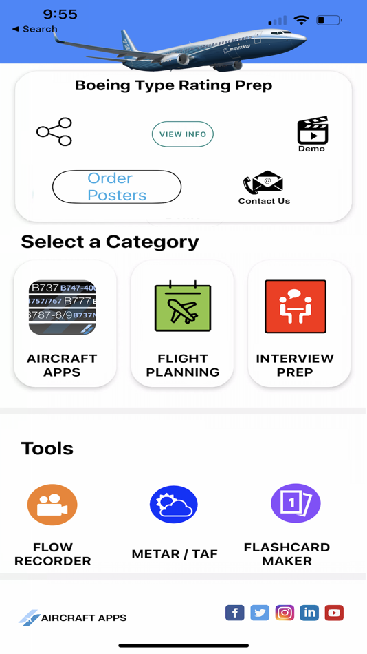 #2. iBOEING Type Rating Prep (iOS) By: Aircraft Apps LLC