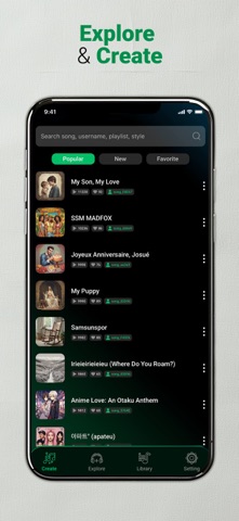 AI Music Song Generator: Sonu screenshot