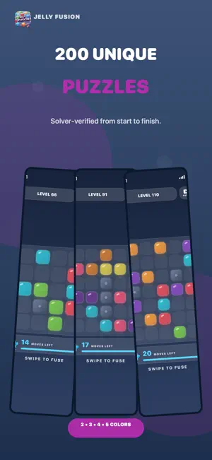 Jelly Fusion: Color Puzzle screenshot 4