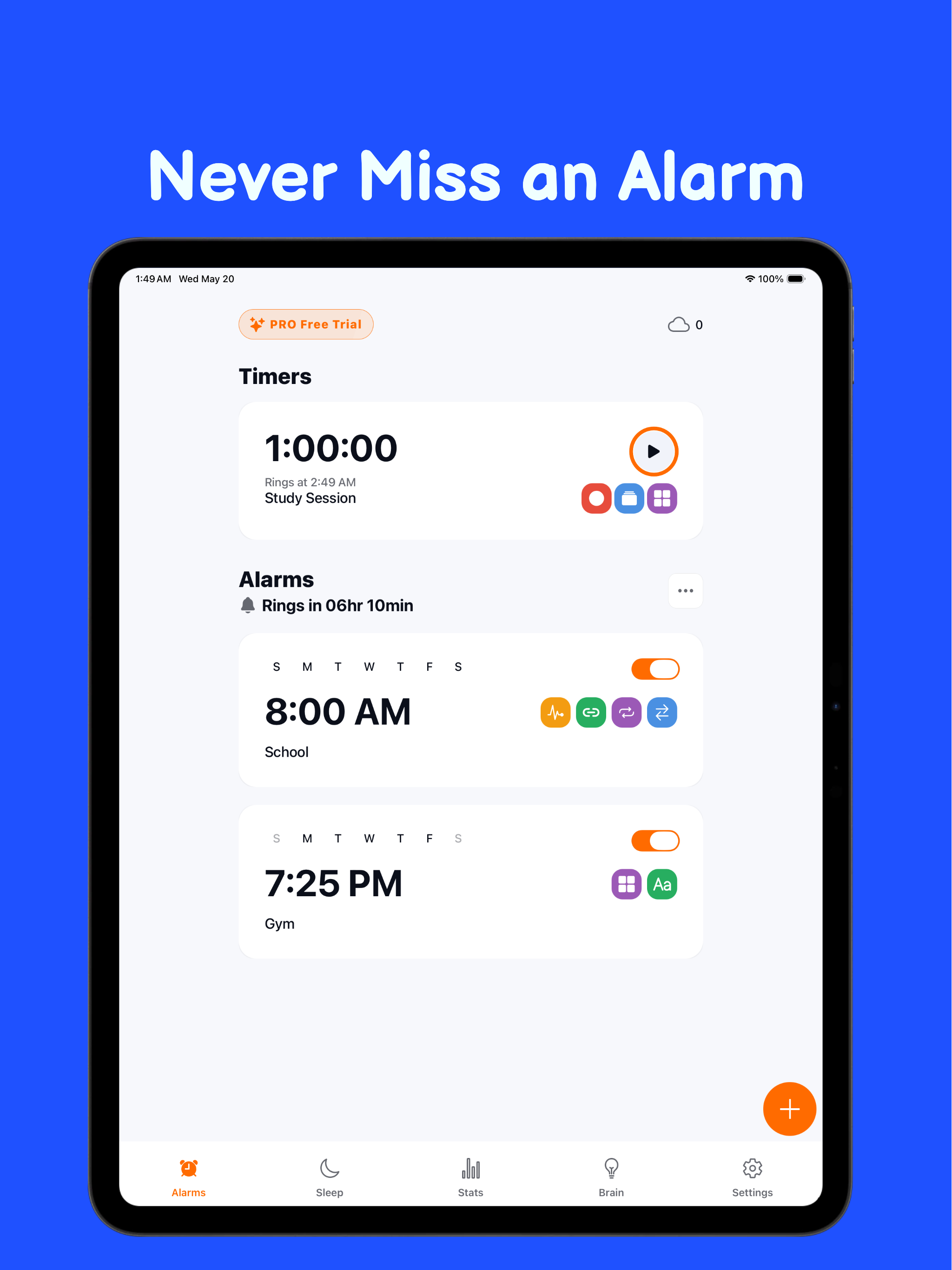 Wake: Alarm and Brain Games screenshot 7