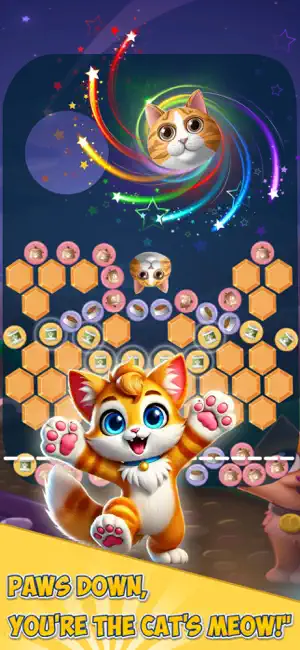 Paw Puzzle - Cute Cat Match 3 screenshot 3