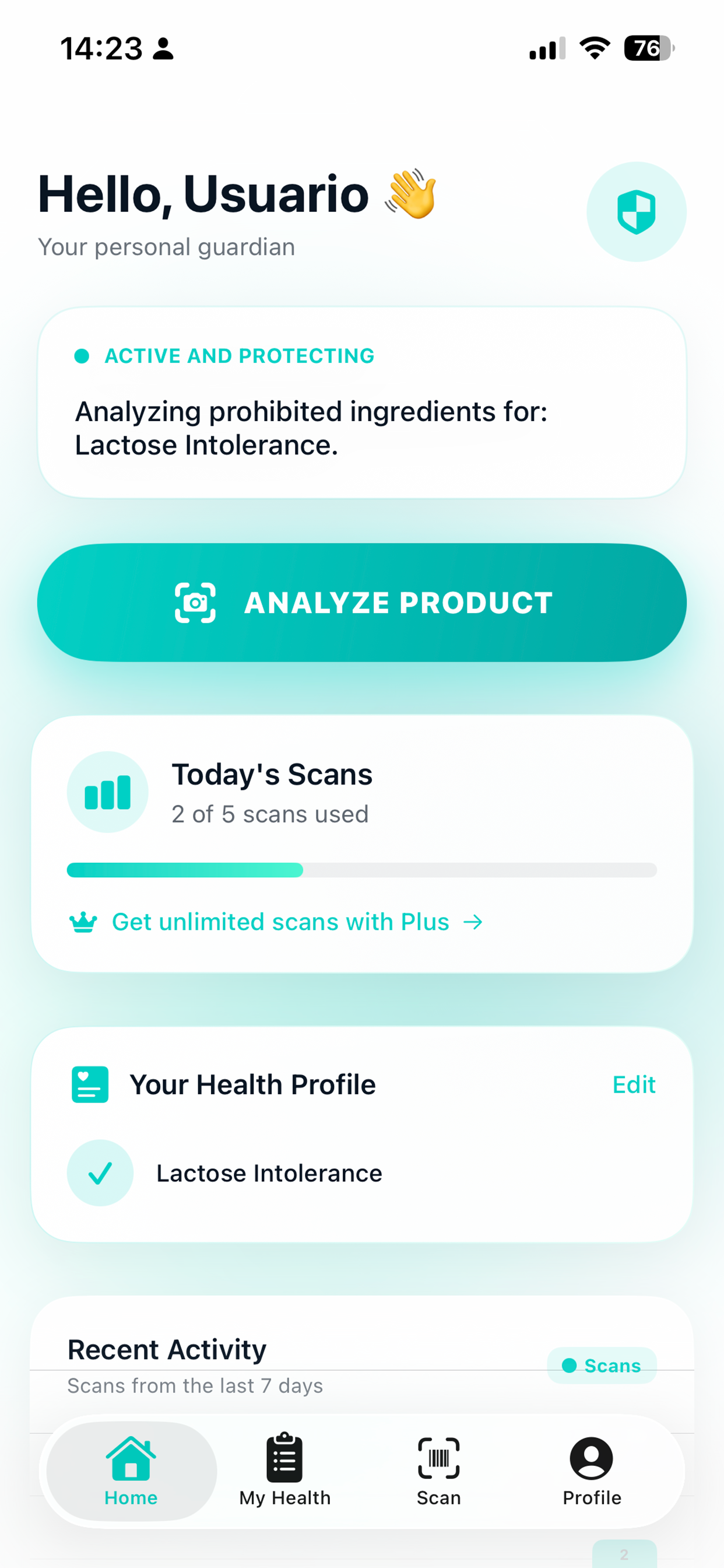 FoodGuard: Ingredient Scanner screenshot 3
