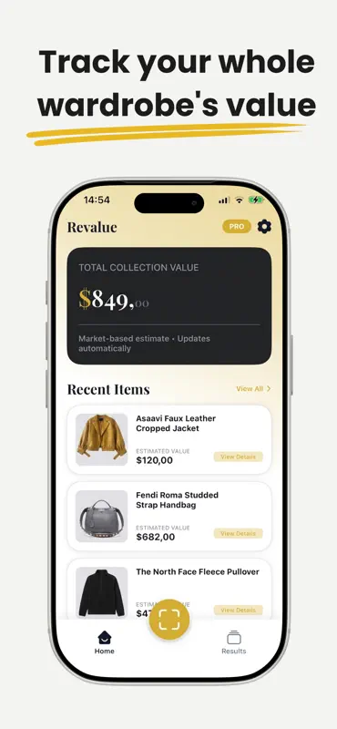 Revalue: Clothing Value Scan screenshot 2 of 4