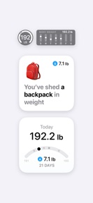 MyWeight² screenshot