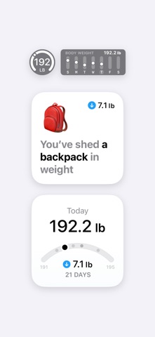 MyWeight² Screenshot 3 of 7