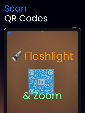 QR Code Scanner by NFC.cool iPad screenshot