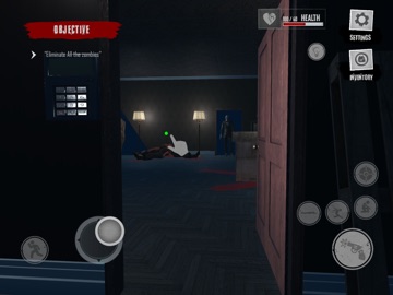 Haunted House Run: Fear Game iPad screenshot