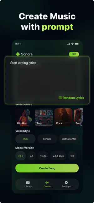 AI Music Writer Create a Song screenshot 2