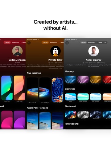Radiance Wallpapers iPad screenshot 3