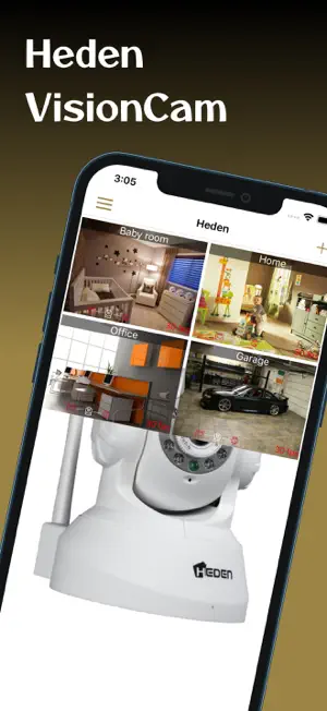 Heden VisionCam: IP Camera screenshot 1