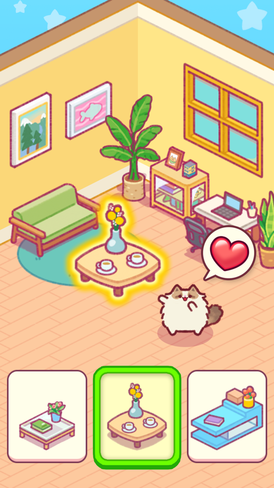 #2. Cat Block Jam: Healing Puzzle (iOS) Podle: treeplla Inc.