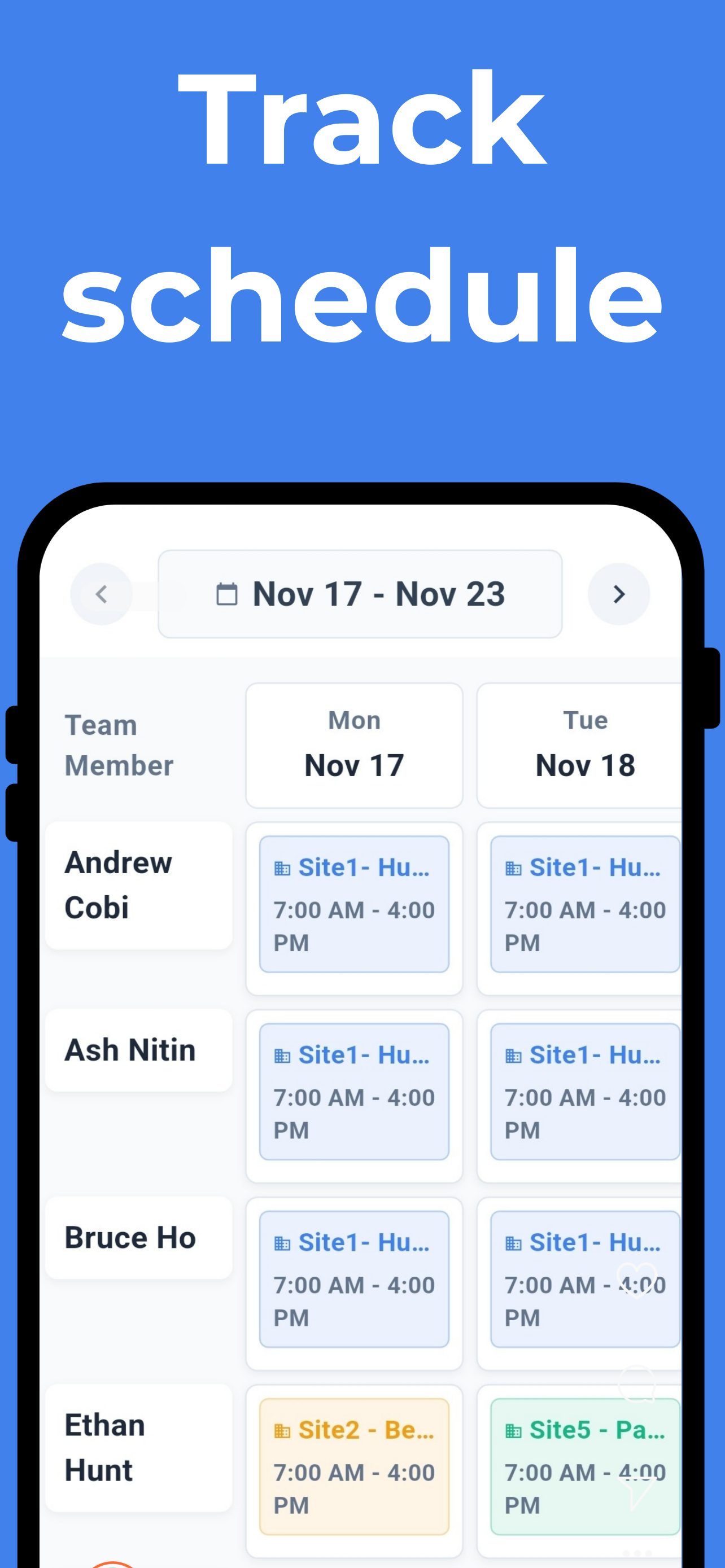 Timeki: GPS Time Clock