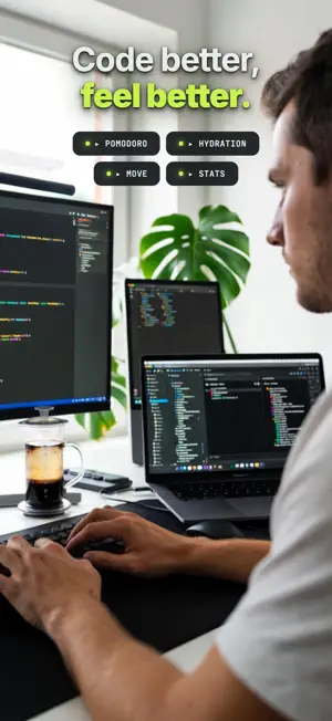ByteBreak - Developer Wellness screenshot 1