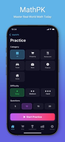 MathPK screenshot