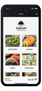 Fuji Sushi App screenshot #2 for iPhone