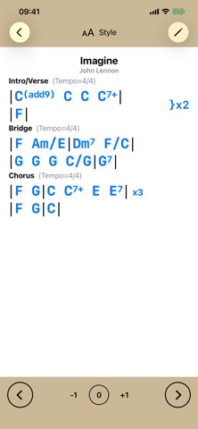 PocketSongbook Screenshot 1 of 5