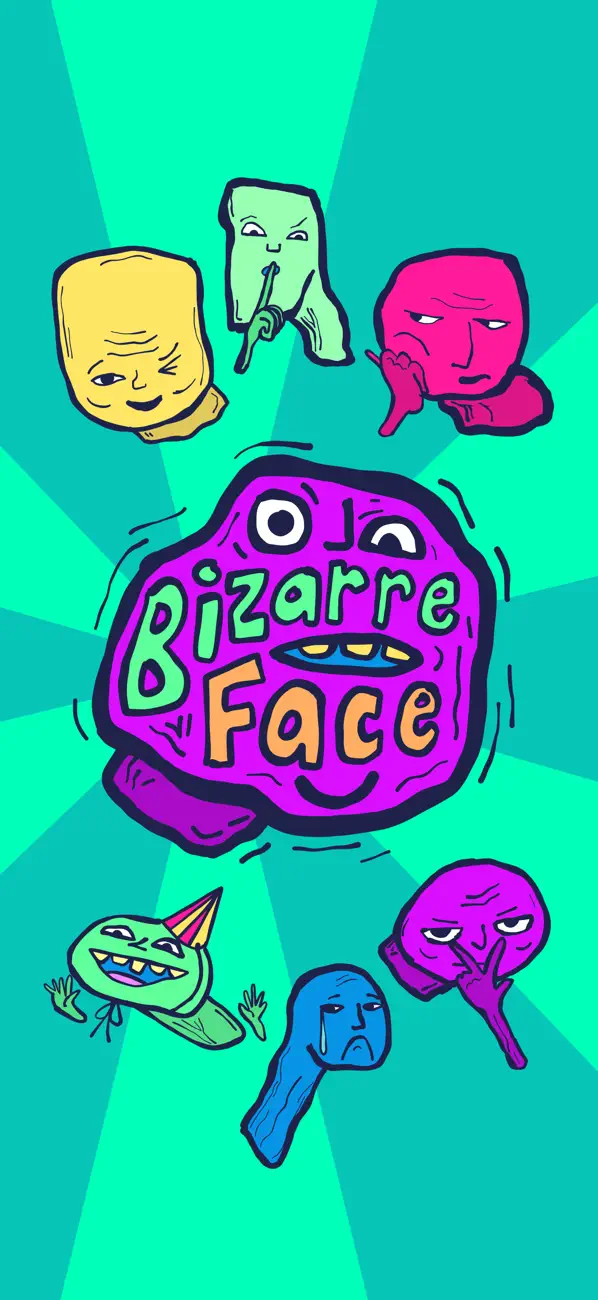 Screenshot #2 pour Bizarre Face Stickers