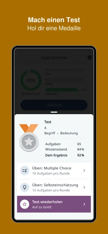 Jägersprache Trainer screenshot 6 of 7