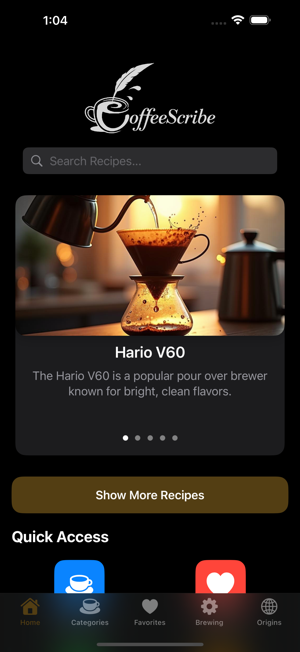 ‎CoffeeScribe Screenshot