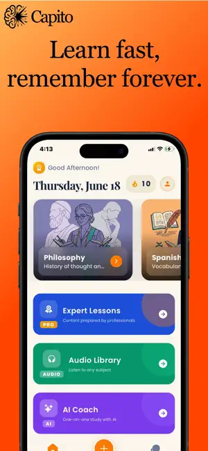 Capito: AI Study & Exam Prep screenshot 1