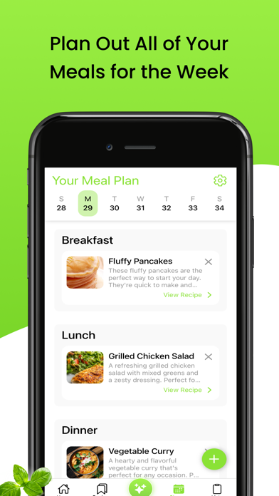 Cookpanion Recipes, Meal Plans Screenshot