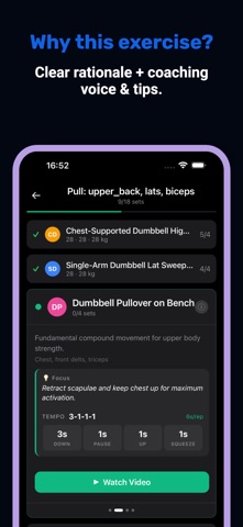 Arvo: AI Workout Coach Screenshot 8 of 10