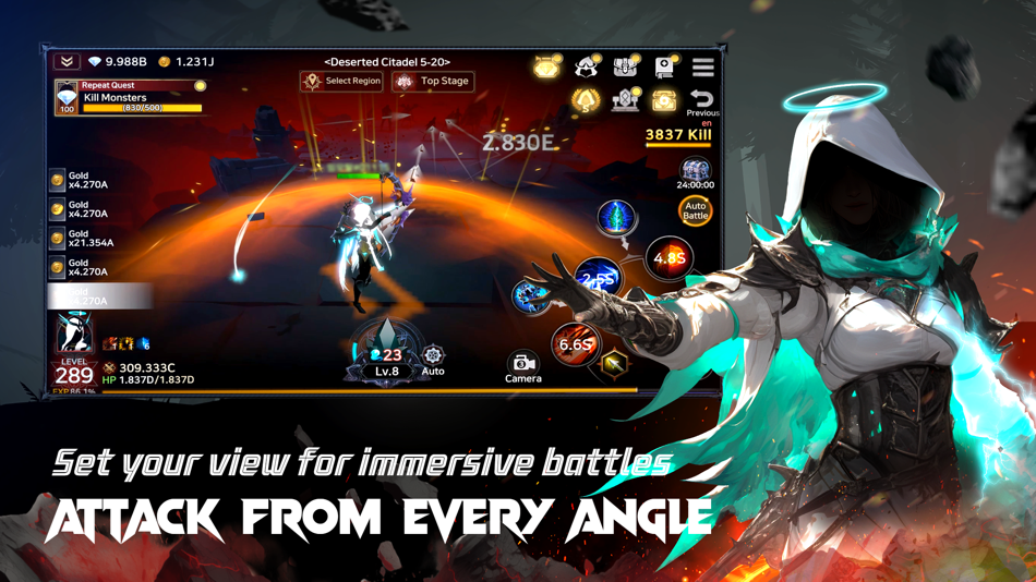 #8. Immortal Rising 2 (iOS) 由: Planetarium Labs
