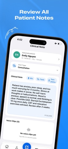 Dr. Notes - Clinical Assistant Screenshot 6 of 9