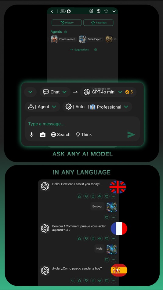 #7. Clever AI Hub - Pro AI Agents (iOS) By: NEUROLIFY INC.