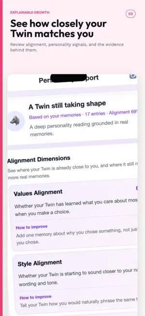 TwinMate: AI Twin & Memory screenshot 3
