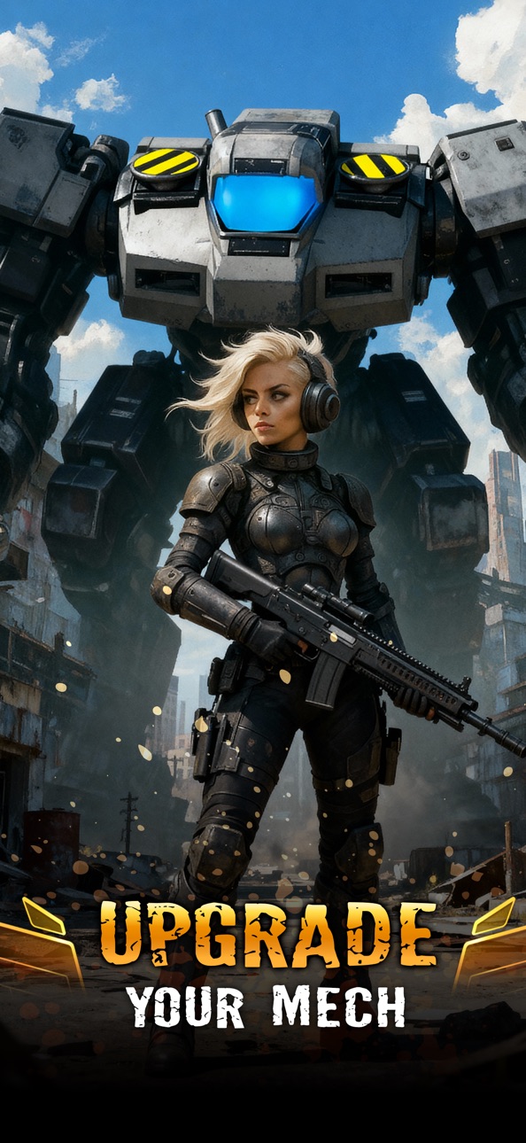 Mecha Fortress: Robot War TD Hack screenshot 1 - iOS game interface