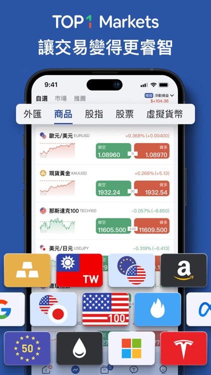 TOP1 Markets－跟隨交易菁英從全球市場獲利 screenshot-0