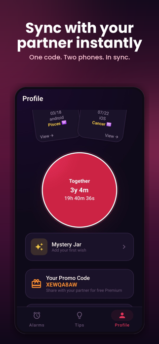 LoveSync - Couples Reminders Screenshot 6 of 8