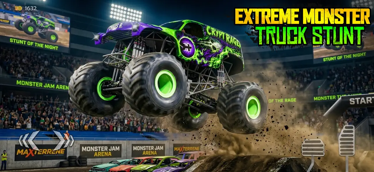 Screenshot #3 pour Monster Truck Games 4x4 Racing