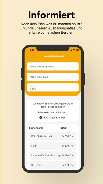 PiiSCREEN Ausbildungsportal
