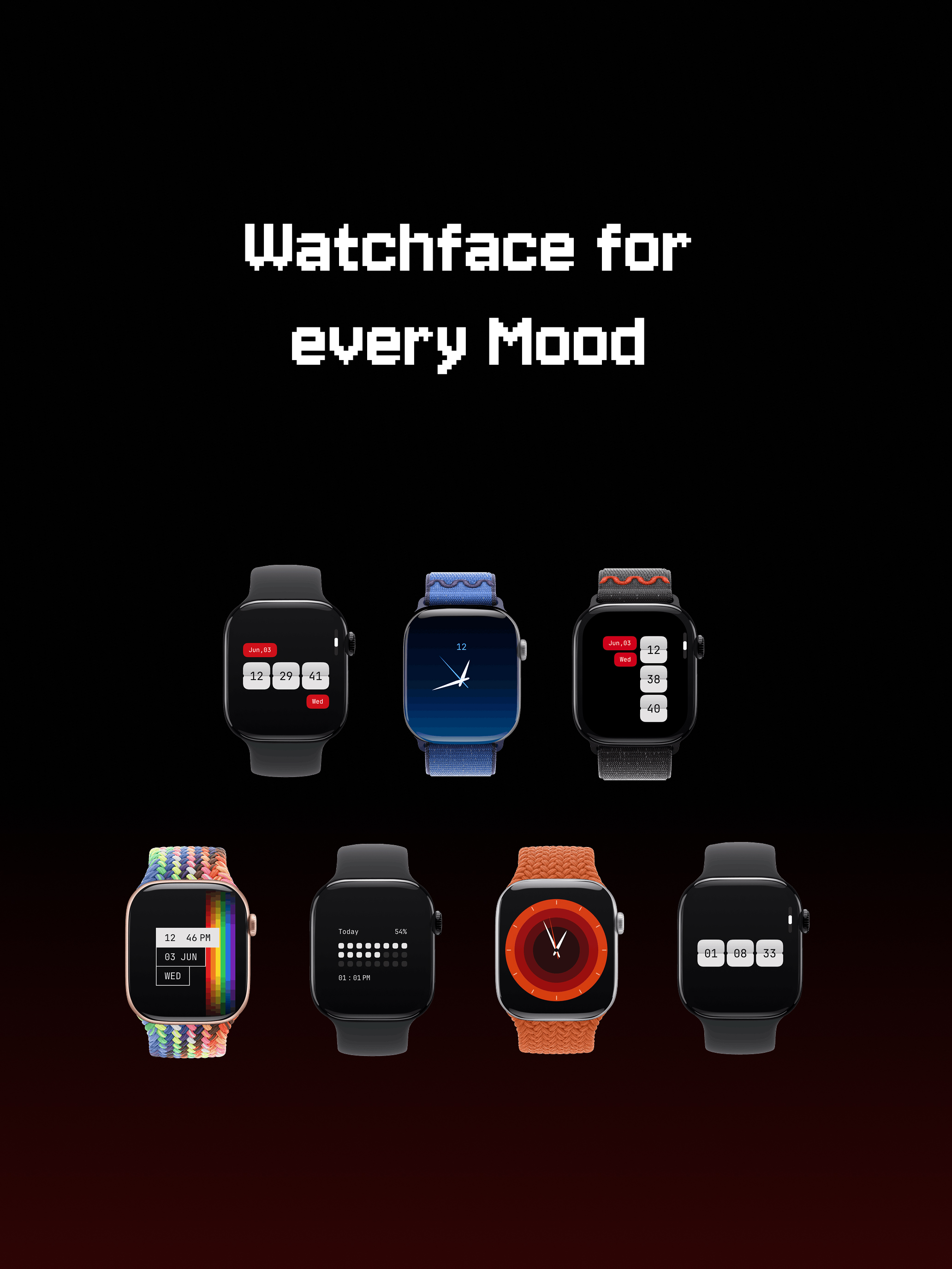 Clockery: Flip Clock Watchface screenshot 6