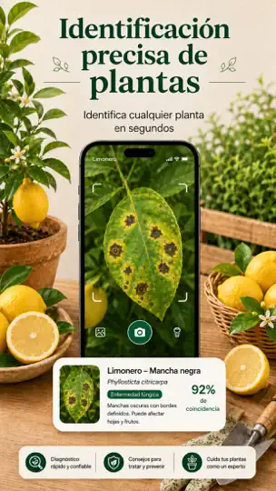 Captura de pantalla de PlantAID: Identifica & Cuida en iPhone 2