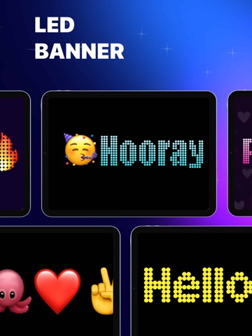 LED - LED Banner iPad screenshot