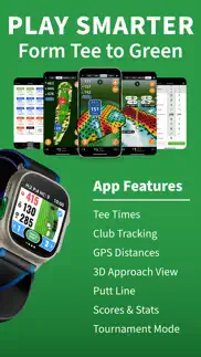 golflogix golf gps app + watch iphone screenshot 2